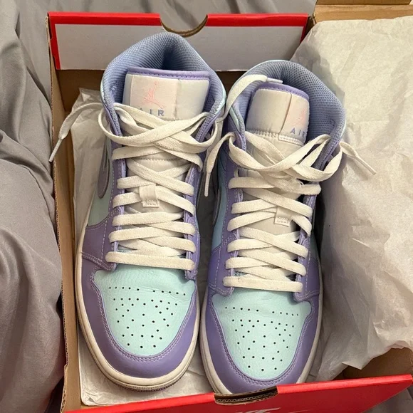 Ai Jordan 1 Mid ‘Purple Pulse’ - Picture 4 of 4